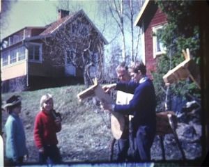 barndom Camilla, Eva T+ hästar